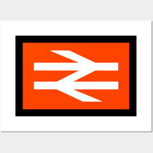 British Rail Double Arrow Posters and Art